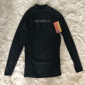 O’Neill Black Long Sleeve Rashguard